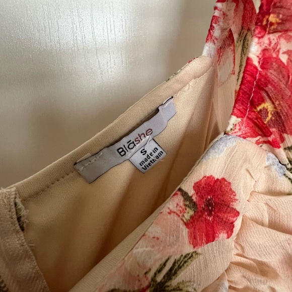 Cropped Floral top - Picture 4 of 5